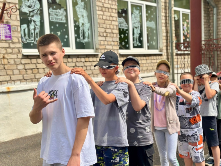 Второй день в лагере.